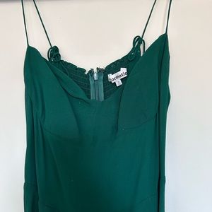 Reformation green Juliette dress